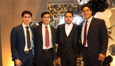  Diego Barragán, Daniel Ayala, Mauro Ruiz y Alejandro Robles.