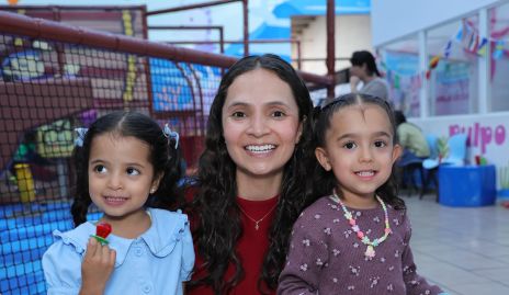  Euge Palos, Chío Huerta y Lucila de Luna.