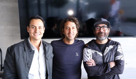  Ricardo Leos, Daniel Enríquez y Carlos Matienzo.