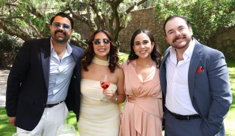  Jorge Loza, Fernanda Corona, Estefanía Reverte y Alejandro Galindo.