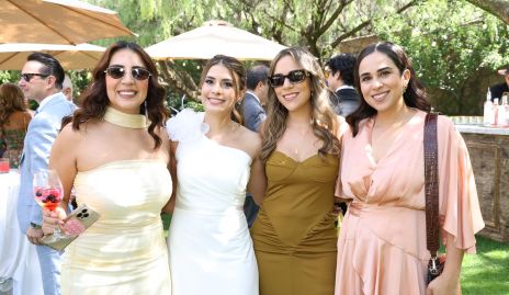  Fernanda Corona, Daniela Reverte, Romina, Estefanía Reverte.