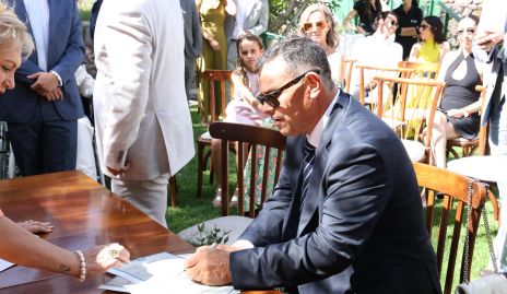  Alejandro Parra, papá del novio.