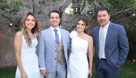  Pili Orta, Alejandro Parra, Daniela Reverte y Jorge Armendáriz.
