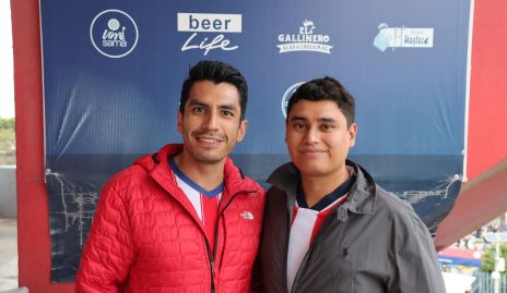  Axel Tello e Iván Cortés.