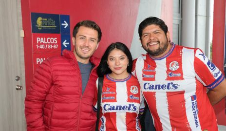  Gerardo Cabrero, Fernanda y José Alexis Tovar.
