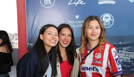  Ivanna Méndez, Mariana Vega y Vale Cortés.