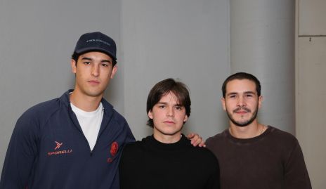  Esteban Artolózaga, Javier y Mauricio Buendía.
