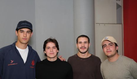  Esteban Artolózaga, Javier, Mauricio Buendía y Juan Carlos de la Rosa.