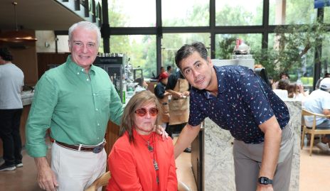  Diego Ayala, Isabel Garfias y Fernando Arredondo.