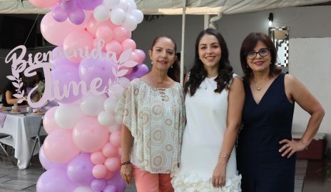  Isela Coeto, Jimena López y Rocío Padilla.
