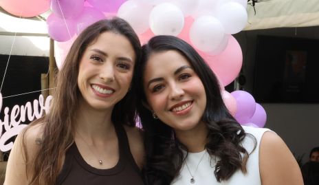  Andrea Zúñiga y Jimena López.