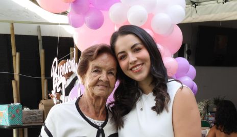  María Guadalupe González y Jimena López.