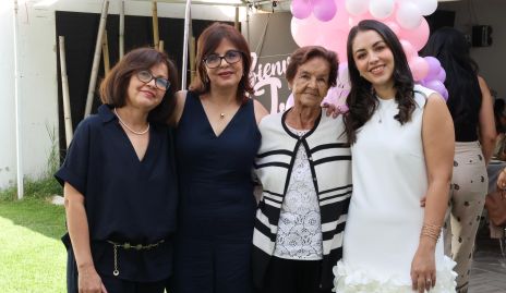  Lourdes Padilla, Rocío Padilla, María Guadalupe González y Jimena López.