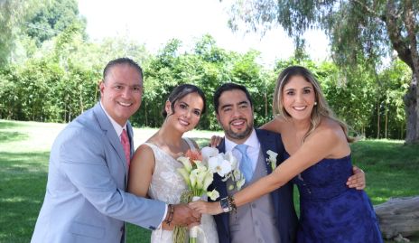  Eduardo García, Cecilia Dávila, Diego García y Fer Valdes.