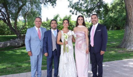  Eduardo García, Diego García, Cecilia Dávila, Marcela y Mauricio García.
