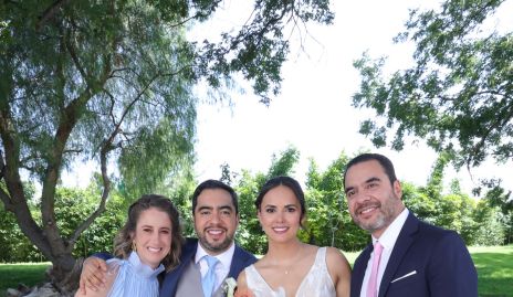  María José Andrés, Diego García, Cecilia Dávila y Mauricio García.