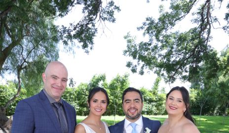  Brian Shimek, Cecilia Dávila, Diego García y Toyita Dávila.