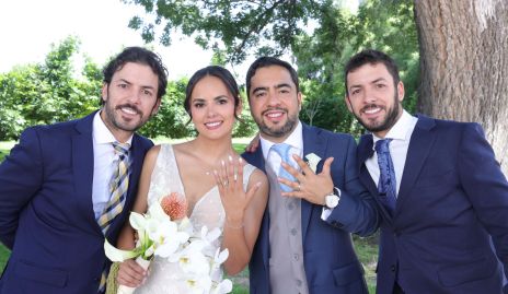  Mauricio Güemes, Cecilia Dávila, Diego García y Omar Güemes.