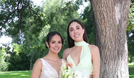  Cecilia Dávila y Andrea de la Torre.