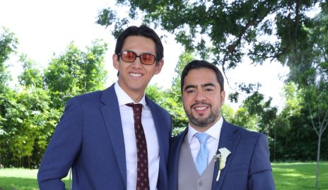  Eugenio Cepeda y Diego García.