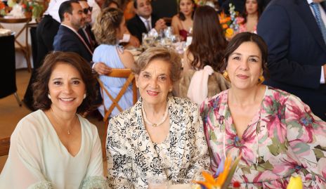  Rebeca Córdova, Cristina Cánovas y Esmeralda Romo.