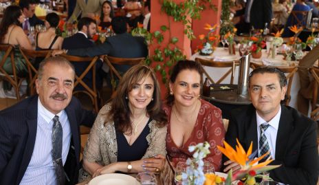  Marco Güemes, Martha Abud, Alejandra León y Carlos Palomino.
