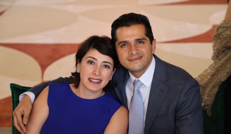  Karime Chalita y Emilio Cueli.