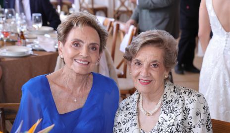  Toyita Villalobos y Cristina Cánovas.