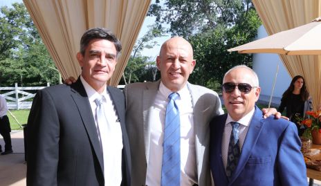  Fernando Silos, Miguel Abud y Hilario Altamirano.