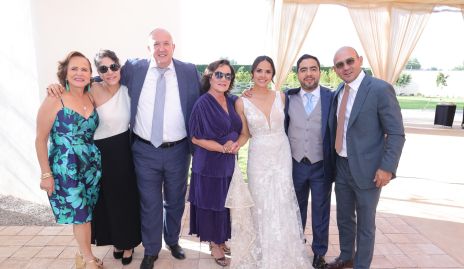  Nena Dávila, Rocío  Corripio, Manuel Martín, Sandra Estúa, Cecilia Dávila, Diego García y Alejandro Villalobos.