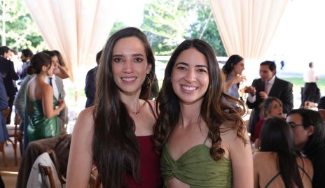  Valeria Rangel y Paula Ochoa.