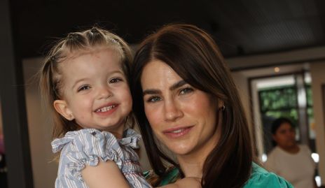  Fer Loza con su hija Luciana.