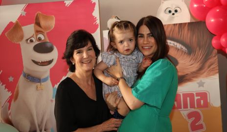  3 generaciones Susana Andrés, Luciana Gómez y Fer Loza.