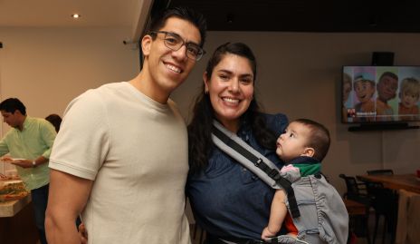  Jonathan Jiménez, Karen Gutiérrez  y Abel Jiménez.