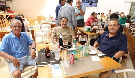  Antonio Navarro, Luis Chávez y Fernando del Pozo.