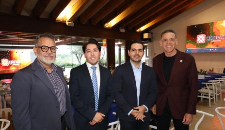  José Miguel Meade, Raúl Suárez, Mauricio Mahbub y Mario González.