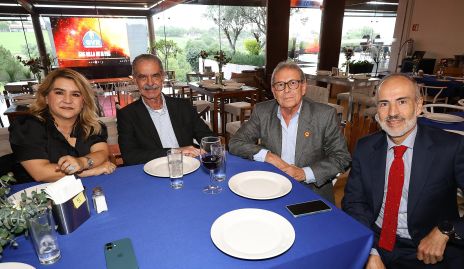  Carmenchu, Jaime Chalita, Hugo Gutiérrez y Marcelo de los Santos.