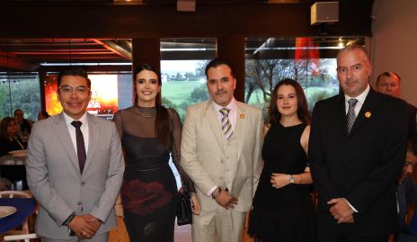  Cutle Badillo, Rosa Bechara, Eduardo Moreno, Paulina Flores y Enrique Galván.