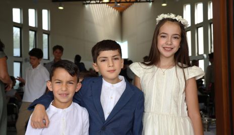  Marcelo Reynoso, Bernardo Reynoso y Romina Pedroza.