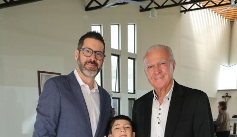  3 generaciones, Bernardo, Bernardo y Bernardo Reynoso.