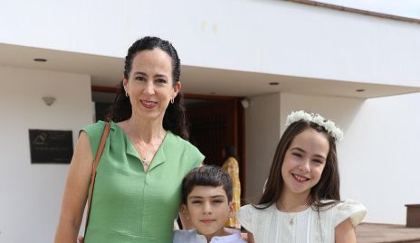 Marcela Reynoso, Bernardo Reynoso y Romina Pedroza.