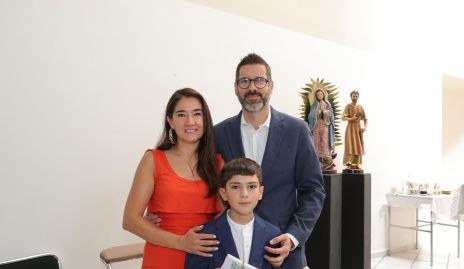 Fabiola Otero, Bernardo y Bernardo Reynoso.