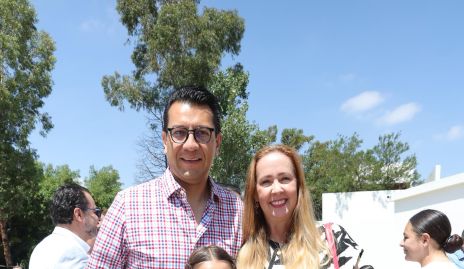  Gerardo González, Isabel Guerec, José Gerardo y Aline González.