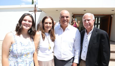  Carola Quintanar, Gris Reynoso, Polo Quintanar y Bernardo Reynoso.