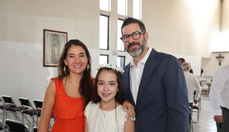  Fabiola Otero, Romina Pedroza y Bernardo Reynoso.
