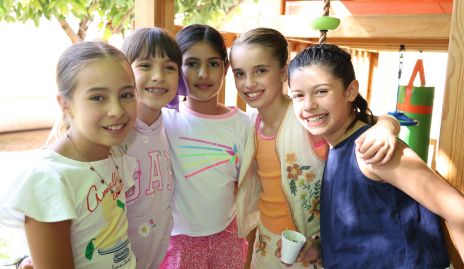  Mariel Martínez, Renata Cordero, Bárbara Rojo, Elena Reverte  y Xaviera Pérez.