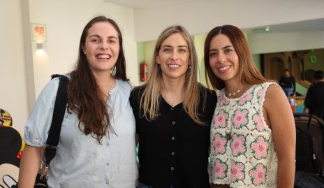 Tere Ledezma, Gaby Alvarado y Alis Gómez.