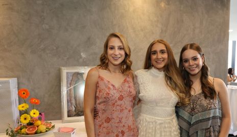  Alejandra Álvarez, Gisell Villaseñor y Pao Álvarez.