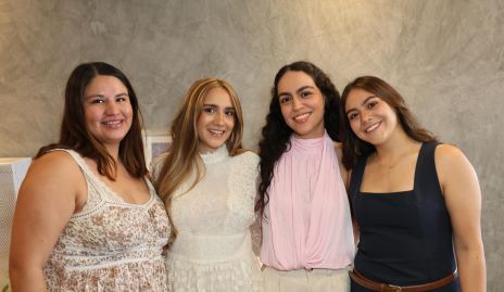  Majo Ortiz, Gisell Villaseñor, Marla y Mariana Villaseñor.