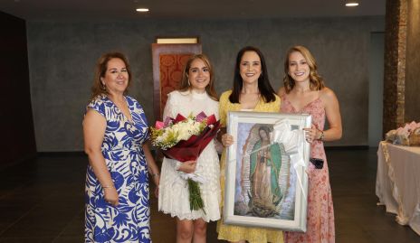  Graciela López, Gisell Villaseñor, Irma Flores y Ale Álvarez.